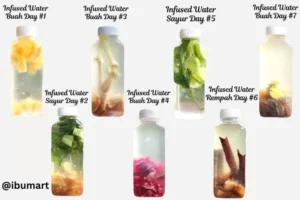 Infused Water: Rahasia Hidrasi Lezat dan Sehat yang Mudah Dibuat di Rumah
