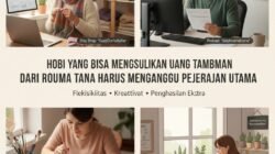 Hobi yang Bisa Menghasilkan Uang Tambahan dari Rumah Tanpa Harus Mengganggu Pekerjaan Utama