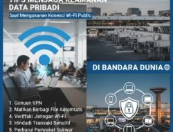 Tips Menjaga Keamanan Data Pribadi Saat Menggunakan Koneksi Wi-Fi Publik di Bandara Dunia