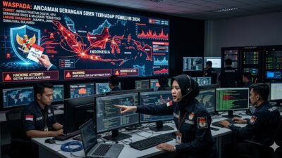Ancaman Serangan Siber Terhadap Infrastruktur Digital Penyelenggara Pemilihan Umum Di Indonesia Modern