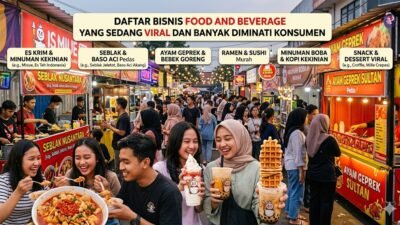Daftar Bisnis Food And Beverage Yang Sedang Viral Dan Banyak Diminati Konsumen