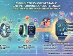 Evolusi Teknologi Wearable Device Dari Sekadar Penghitung Langkah Menjadi Asisten Kesehatan Mental Pribadi