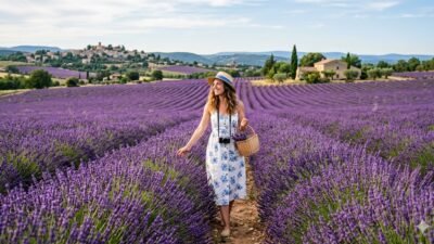 Cara Menikmati Keindahan Bunga Lavender Yang Sedang Bermekaran Di Wilayah Provence