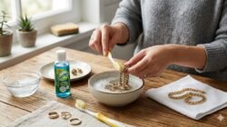 Cara Membersihkan Perhiasan Emas Yang Kusam Agar Kembali Berkilau Dengan Sabun Cuci