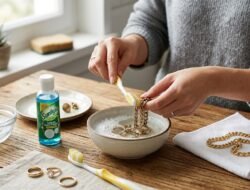 Cara Membersihkan Perhiasan Emas Yang Kusam Agar Kembali Berkilau Dengan Sabun Cuci