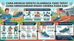 Cara Memilih Sepatu Olahraga Yang Tepat Guna Menghindari Risiko Cedera Pada Kaki